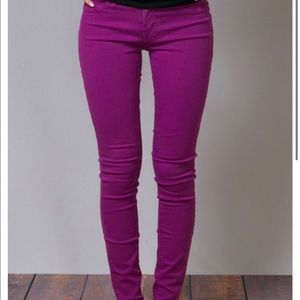 Henry & Belle Super Skinny Ankle- Orchid- Size: 30